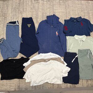 Boys Clothing Lot Polo Ralph Lauren MNG Janie and Jack Guess 11pc